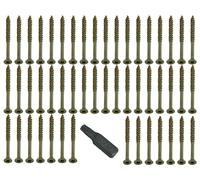 Nuove Viti Torx Csk Facili Da 5.0Mm X 40Mm + Bit Gratuito - On
