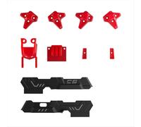 Nuovi accessori di ricambio per guscio per il set di stampaggio a iniezione del drone FPV CineFlow 5, rosso