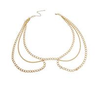 Nuovi Accessori Moda Sexy Cintura Cintura Multistrato Metallo Corpo Catena Oro Pratica E PraticaAgile e Professionale.