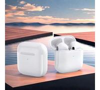 Nuovi auricolari Bluetooth TWS mini, cuffie senza fili stereo 9D touch con microfono, cuffie intrauricolari ad alta fedeltà, auricolari hands-free Bianco,neroABS