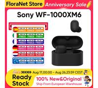 SONY WF-1000XM6 Auricolari Wireless Cancellazione del Rumore Nero Platino Arg...