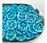 Nuovi bottoni da 14,0 mm per abbigliamento per bambini, color caramella, a due occhi, bottoni colorati per decorazioni nuziali, accessori per cucire - 24-21 mm (10 pezzi)