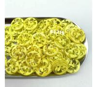 Nuovi bottoni da 14,0 mm per abbigliamento per bambini, color caramella, a due occhi, bottoni colorati per decorazioni nuziali, accessori per cucire - 23-21 mm (10 pezzi)