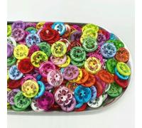 Nuovi bottoni da 14,0 mm per abbigliamento per bambini, color caramella, a due occhi, bottoni colorati per decorazioni nuziali, accessori per cucire - 25-21 mm (10 pezzi)