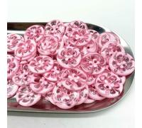 Nuovi bottoni da 14,0 mm per abbigliamento per bambini, color caramella, a due occhi, bottoni colorati per decorazioni nuziali, accessori per cucire - 19-21 mm (10 pezzi)