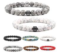 Nuovi braccialetti da uomo e da donna 2025, braccialetti regolabili adatti for la festa del papà, la festa della mamma e i regali di Natale(Style 3)