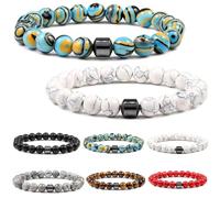 Nuovi braccialetti da uomo e da donna 2025, braccialetti regolabili adatti for la festa del papà, la festa della mamma e i regali di Natale(Style 4)