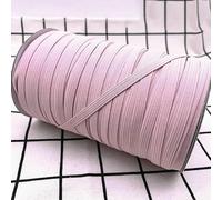 NUOVI elastici piatti da 5 iarde e 6 mm, per cucito fai da te, fatti a mano, artigianato, bobina, elastico piatto - 18