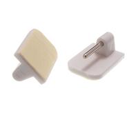 Nuovi Ganci Per Tende Adesivi Da 40 X Per Finestre In UPVC Bianchi