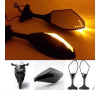Nuovi indicatori di direzione a LED per moto Specchietto retrovisore per moto Retroviseur Clignotants
