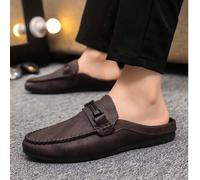 Nuovi mocassini versatili stile britannico da uomo per la primavera/estate, scarpe casual eleganti in pelle slip-on, mocassini da guida (nota: taglia piccola, si consiglia di acquistare una taglia in 