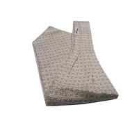 Nuovi nuovo ascot seta uomo rosa chiaro beige catenelle silk foulard vera classe