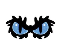 Nuovi occhiali luminosi luminosi divertenti occhi rossi per bambini Halloween clown cosplay anime accessori carnevale occhiali festa puntello mascherata