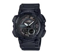 NUOVI orologi da uomo Casio Collection AEQ-110W-1BJH/2AJH/1AJH neri dal Giappone