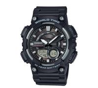 NUOVI orologi da uomo Casio Collection AEQ-110W-1BJH/2AJH/1AJH neri dal Giappone