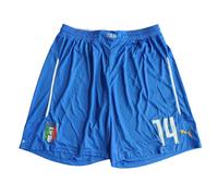 NUOVI PANTALONCINI italia puma paletta 2014 ITALY CALCIO SHORTS FOOTBALL maglia