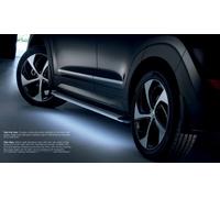 Nuovi Passi Laterali Illuminati A LED Sportivi Originali Hyundai TUCSON 15>