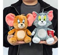 Nuovi peluche classici di Tom e Jerry da 19 cm - regalo ideale per fan dei film e collezionisti di peluche della serie cinematografica Tom,JerryPoliestere