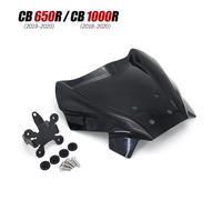 Nuovi Pezzi Di Moto Parabrezza Deflettore Di Vento Schermo Faring Baffle Nero