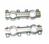 Nuovi Riser Manubrio Personalizzati Bobber Chopper Coppia 7/8 Pollici