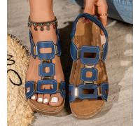 Nuovi sandali con zeppa spessa, sandali alla moda da donna, eleganti sandali estivi bianchi/neri da spiaggia e all'aperto CN36,CN37,CN38,CN39,CN40,CN41,CN42,CN43Lettere