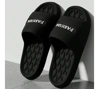 Nuovi sandali scorrevoli estivi da donna neri alla moda, in materiale EVA con suola spessa, resistenti all'acqua, anti-odore, asciugatura rapida, adatti per interni ed esterni, stile per coppie CN36-3