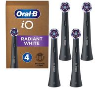 NUOVI spazzolini Oral-B iO Radiant White confezione da 4 lavarsi delicatament...