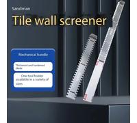 Nuovi strumenti per piastrelle Strumento per livellare piastrelle da parete Cazzuola per piastrelle da parete Cazzuola con tacca quadrata per piastrelle da parete di grandi dimensioni Piastrelle in