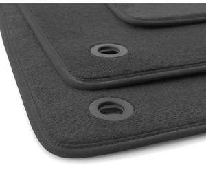 NUOVI tappetini adatti per VW T5 T6 2 posti autobus Multivan tappeto auto tap...