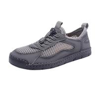 Nuovi Uomini Scarpe Sportive All'aperto per il Commercio Estero Casual Anti Slip Scarpe Da Trekking Traspirante Mesh Scarpe Da Uomo Sneaker per Gli Uom, Grigio, 41.5 EU 3X-stretta