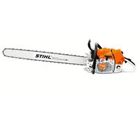 Nuovissima motosega a benzina STIHL MS 881 con barra di guida da 30"