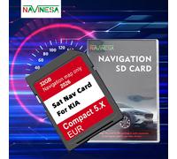 Nuovissima Scheda SD di Navigazione Sat Navi GEN5 32GB con Mappe EU per Auto KIA Carens Ceed Niro Optima Picanto Rio Soul Sportage Stonic 2026