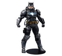 Nuovissima tuta McFarlane DC Multiverse Batman Hazmat con figura con logo illumi