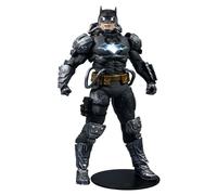 Nuovissima tuta McFarlane DC Multiverse Batman Hazmat con figura con logo illumi