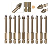 Nuovissime punte per trapano accessori utensili mattoni gambo esagonale punta pe