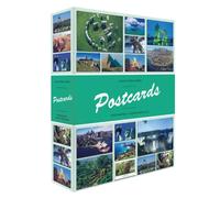 Nuovissimo album di cartoline con 50 fogli rilegati rigidi e copertina laminata