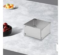 Nuovissimo Anello Mousse Quadrato Alta Qualit Lunga Durata Torta Regolabile Fa