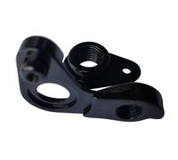 Nuovissimo appendiabiti mech posteriore in lega di alluminio nero CNC accessori