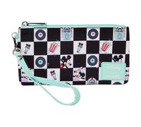 Nuovissimo cinturino in nylon Loungefly Disney Topolino e Minnie Date Diner AOP