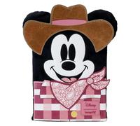 Nuovissimo diario di peluche di Topolino occidentale Disney Loungefly con licenz