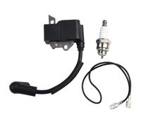 Nuovissimo filo di accensione bobina di accensione resistente robusto nero 1 set