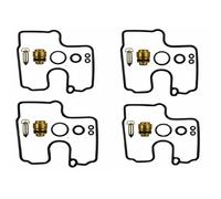 Nuovissimo Kit Ricostruzione Carburatore Valvole Aghi 4 Pezzi Ottone+Gomma