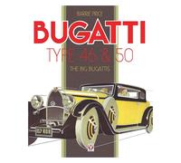 Nuovissimo libro con copertina rigida Bugatti Type 46 e 50 con 144 pagine di Bar