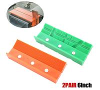 Nuovissimo panca Vice Jaw Pad Soft Pad 155 mm 2 paia panca 6 pollici per visiera