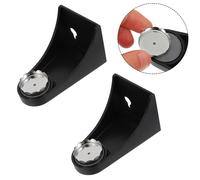 Nuovissimo Portasapone Portasapone da Parete 2pz Contenitore Spugna Nero