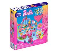 Nuovissimo set da gioco MEGA Color Reveal Barbie Train N Wash Pets per bambini d