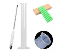 Nuovissimo tester misuratore alcool con misurino 0 metri 100 ml 1 pz