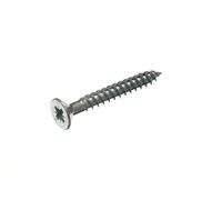 Nuovo 1,000 x Doppio Filo Legno Vite Fissaggi Acciaio Zincato 10 X 3.8cm - O