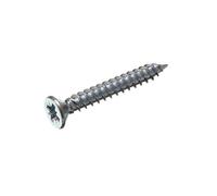 Nuovo 1,000 x Doppio Filo Legno Vite Fissaggi BZP Acciaio Zincato 20.3X2.5cm -