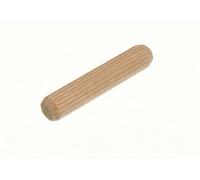 Nuovo 1,000 X Tasselli di Legno Duro Scanalati Perni M6 X 30mm - Onestopd
